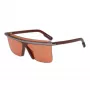 KENZO Gafas de sol unisex KZ40003I-48F Havana brown gradient cuadradas de acetato