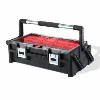 Keter 237004 Gear Box Maletín de equipamiento de carcasa rígida negro