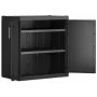 Keter Detroit XL Armario bajo 89x93x54 cm negro/gris