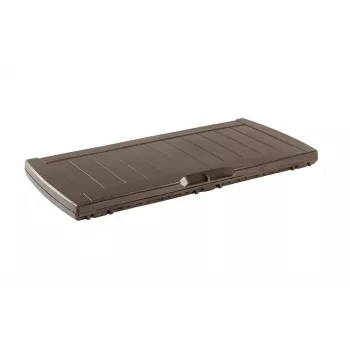 Keter Hollywood 270 L caja de almacenamiento exterior rectangular marrón