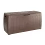 Keter Hollywood 270 L caja de almacenamiento exterior rectangular marrón