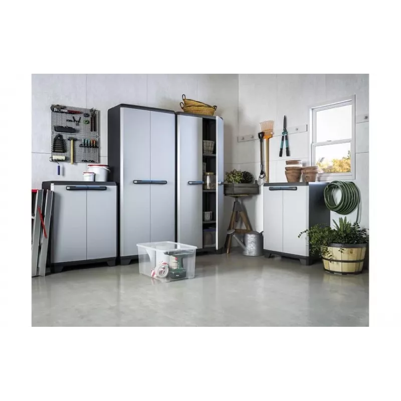 Keter Linear Cabinet Armario de garaje Armario vertical Universal