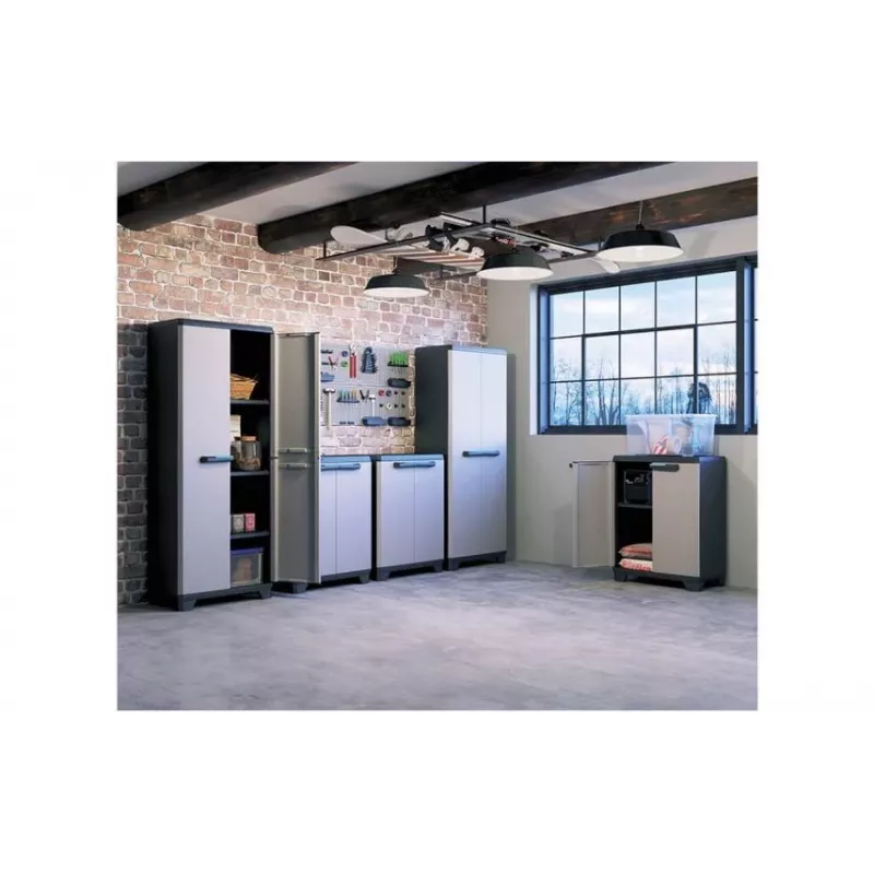 Keter Linear Cabinet Armario de garaje Armario vertical Universal