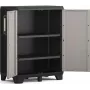 KETER LOW CABINET PRO 68x39x90cm Negro/Gris