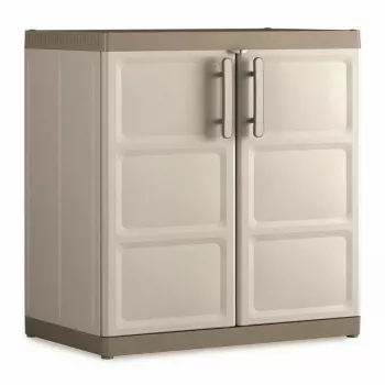 KETER Low Excellence Cabinet XL IT - Gris/Negro