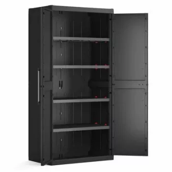 KETER WARDROBE DETROIT XL HIGH 89x182x54cm Negro/Gris