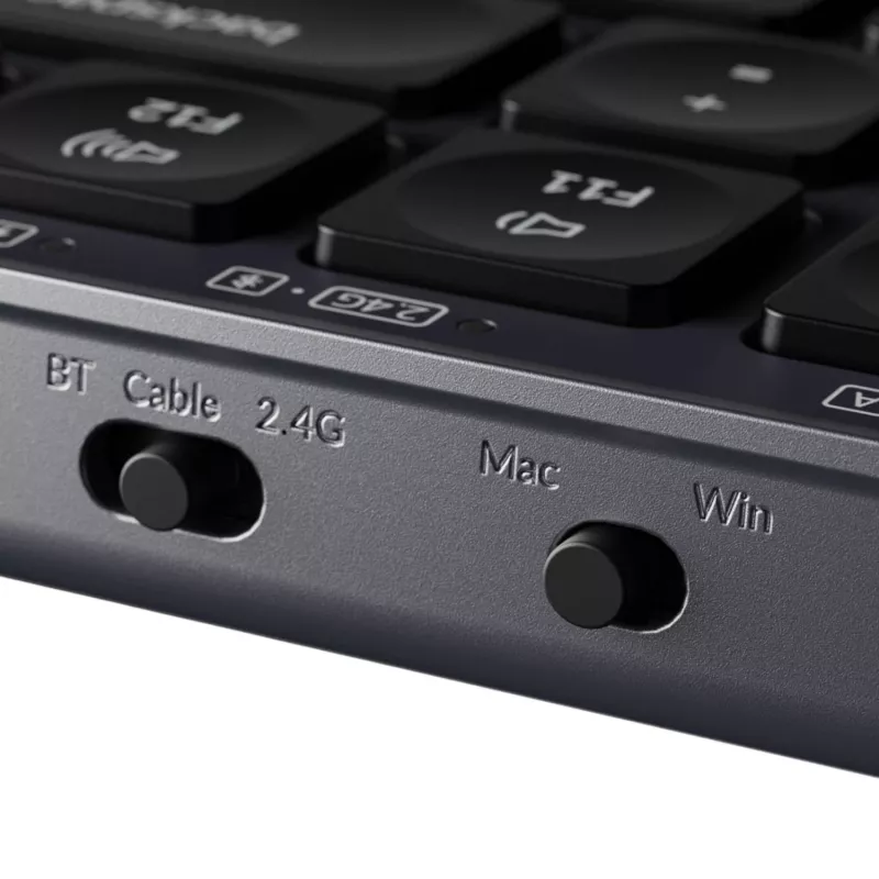 Keychron B1 Pro set de teclado y ratón inalámbricos 75% Layout - Space Grey