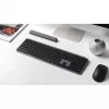 KEYCHRON B6 Pro Teclado mecánico inalámbrico de perfil bajo (gris/negro, distribución alemana, interruptor de tijera)