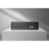 KEYCHRON B6 Pro Teclado mecánico inalámbrico de perfil bajo (gris/negro, distribución alemana, interruptor de tijera)
