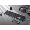 KEYCHRON B6 Pro Teclado mecánico inalámbrico de perfil bajo (gris/negro, distribución alemana, interruptor de tijera)