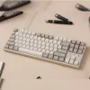 Keychron C1 Pro 8K 80% Super Red hot-swappable RGB teclado mecánico con cable