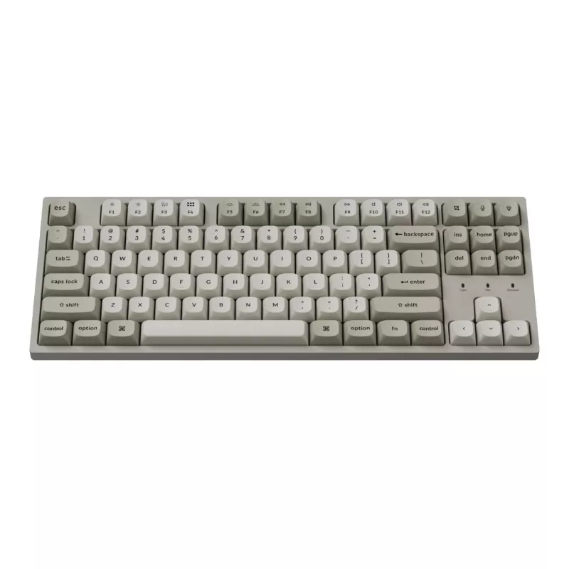 Keychron C1 Pro 8K 80% Super Red hot-swappable RGB teclado mecánico con cable