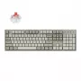Keychron C2 Pro 100% 8K Super Red Switch Hot-Swap RGB teclado mecánico personalizado con cable
