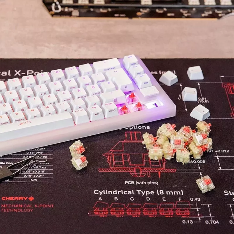 Keychron CHERRY MX2A Silent Red set de interruptores (pack de 35)