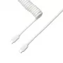 Cable Coiled Aviator White Keychron