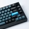 Keychron Double Shot KSA PBT Set de keycaps, gris oscuro/gris/azul