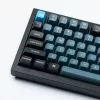 Keychron Double Shot KSA PBT Set de keycaps, gris oscuro/gris/azul