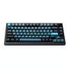 Keychron Double Shot KSA PBT Set de keycaps, gris oscuro/gris/azul