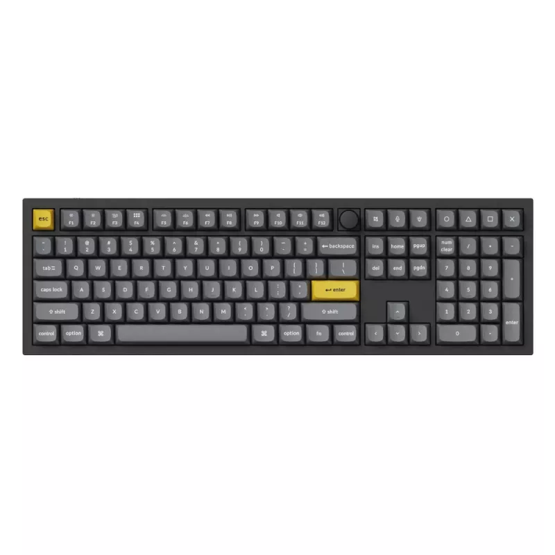 Keychron Double Shot PBT OSA Set completo de keycaps, gris oscuro