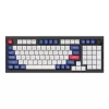 Keychron Double-Shot PBT OSA Set de keycaps, azul y blanco