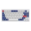 Keychron Double-Shot PBT OSA Set de keycaps, azul y blanco