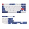 Keychron Double-Shot PBT OSA Set de keycaps, azul y blanco