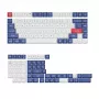 Keychron Double-Shot PBT OSA Set de keycaps, azul y blanco