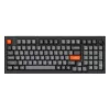 Keychron Juego de keycaps Double-Shot PBT OSA, gris