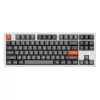 Keychron Juego de keycaps Double-Shot PBT OSA, gris