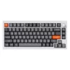 Keychron Juego de keycaps Double-Shot PBT OSA, gris
