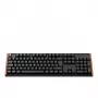 Keychron K10 HE Teclado Inalámbrico Magnético con Interruptores Distribución Alemana (Negro/Madera, Distribución DE, Gateron Double-Rail Magnetic Nebula, Hot-Swap, Marco de Aluminio, RGB)
