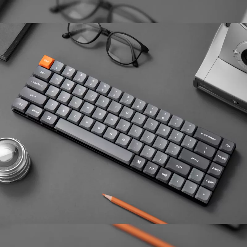 Keychron K7 Max QMK/VIA 65% teclado mecánico inalámbrico | Interruptores rojos