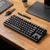 Keychron K8 QMK 80% TKL teclado mecánico inalámbrico V2 Red Switches - Negro