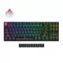 Keychron K8 QMK 80% TKL teclado mecánico inalámbrico V2 Red Switches - Negro