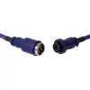 Keychron Cable USB en espiral Premium Aviator Type-C + adaptador USB-A, conector Aviator desmontable, 108 cm