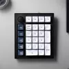 Keychron Q0 Max QMK Gateron Jupiter Banana RGB teclado numérico personalizado inalámbrico Shell Blanco