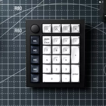 Keychron Q0 Max QMK Gateron Jupiter Red RGB teclado numérico personalizado inalámbrico Carbon Negro
