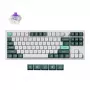 Keychron Q3 HE QMK 80% teclado mecánico personalizado inalámbrico (Nebula Switch) - Shell White