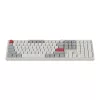 Keychron Q6 Max QMK/VIA teclado mecánico personalizado inalámbrico OSA Gateron Red Jupiter Switches - Shell White