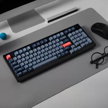 Keychron V5 Max teclado personalizado inalámbrico - Banana Switch