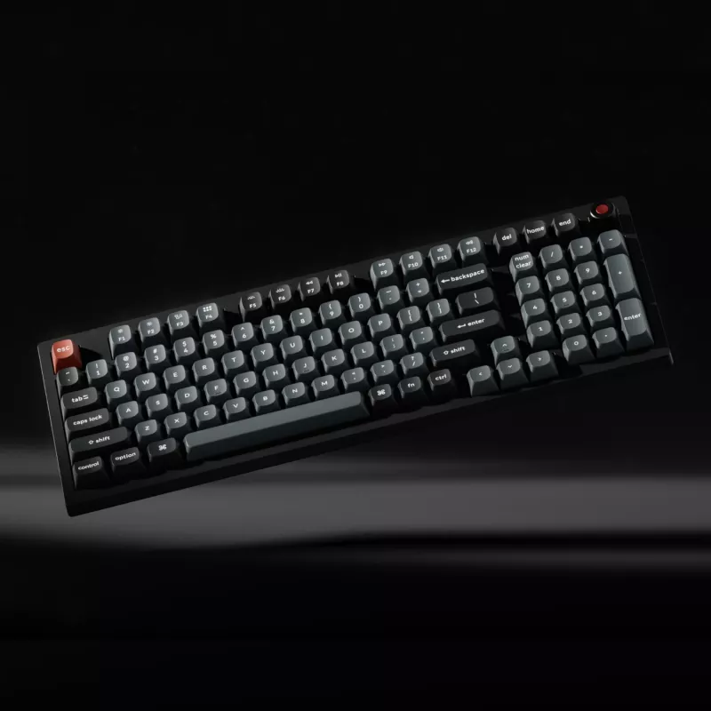 Keychron V5 Ultra 96% 8K Red Switch Hot-Swappable Silk POM teclado inalámbrico RGB