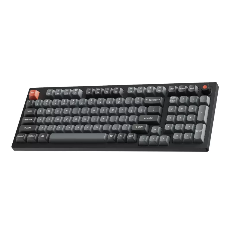 Keychron V5 Ultra 96% 8K Red Switch Hot-Swappable Silk POM teclado inalámbrico RGB