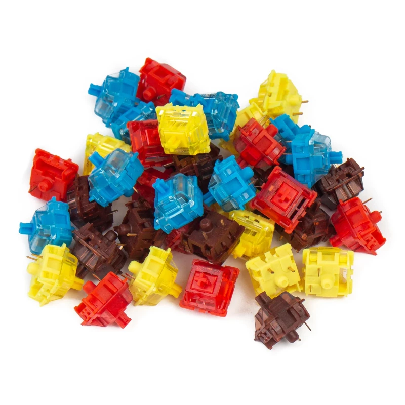 Interruptores Keychron Yellow Gateron Phantom 110 uds.