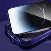 Funda magnética Kingxbar PQY Ice Crystal Series para iPhone 14 Pro MagSafe Rosa y azul