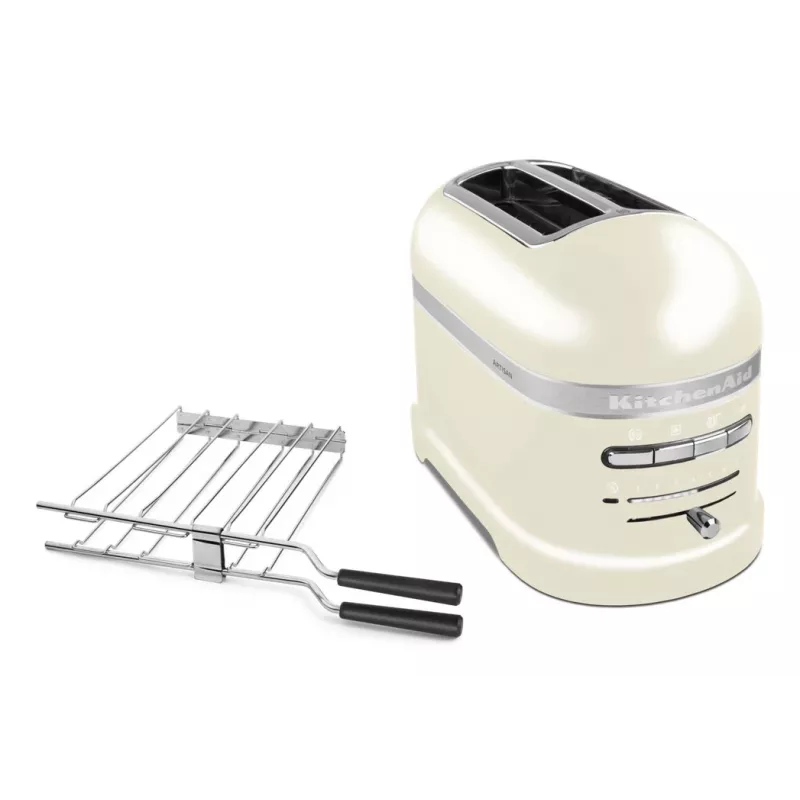 KitchenAid 5KMT2204EAC Tostadora de 2 ranuras 1250 W crema