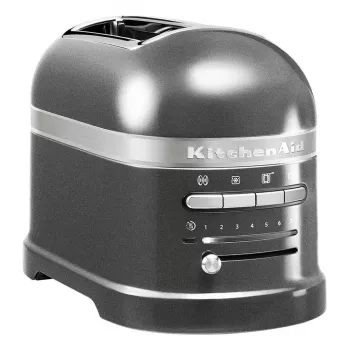 KitchenAid 5KMT2204EMS Tostadora de 2 rebanadas, 1250 W, Gris