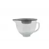 KitchenAid 5KSM5GB bol de cristal de 4,8 L para robots de cocina con cabezal basculante
