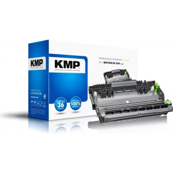 KMP B-DR30 Unidad de tambor compatible para Brother DR2400 - 12.000 páginas - Negro