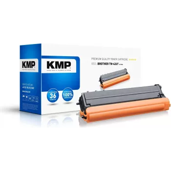 KMP B-T120 Cartucho de tóner amarillo compatible 9000 páginas Brother TN426Y alternativa