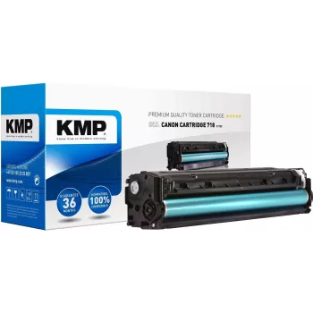 KMP C-T22 Cartucho de tóner amarillo compatible (sustituye a Canon 718) - 2900 páginas - para Canon Color Imageclass LBP-7660, MF-8380, i-SENSYS LBP-7200C, 7200CDN, 7200CN, MF-8330CDN, 8350CDN